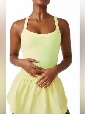 Others Follow Light Lime Green Tank Top